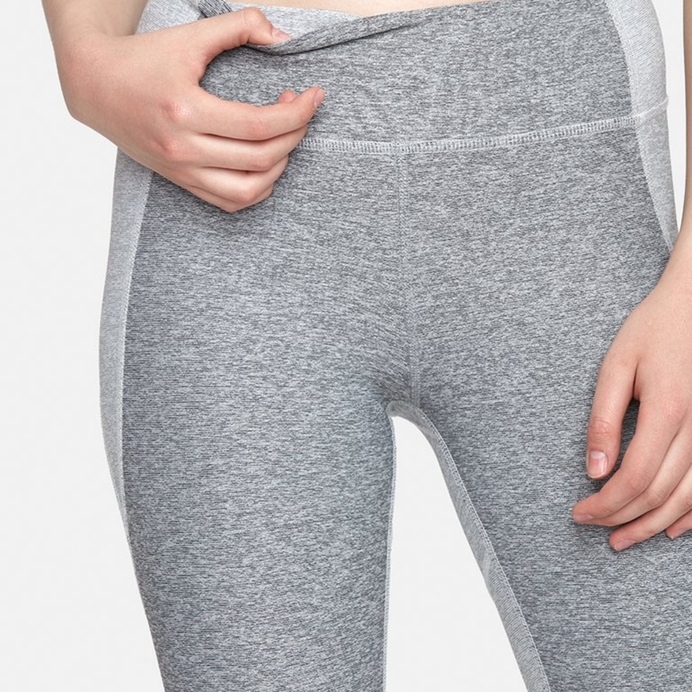 Outdoor Voices Gray Two-Tone Leggings Size Large - Picture 4 of 8
